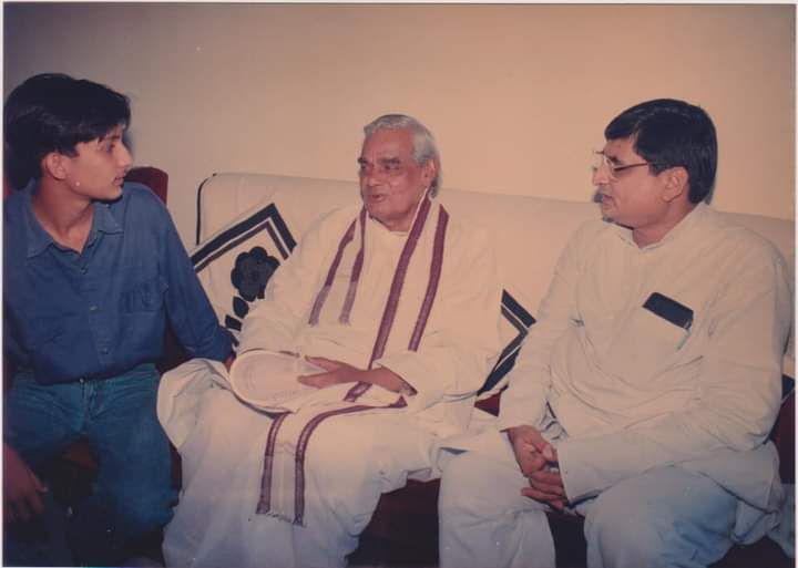 Rituraj Sinha meeting the Prime Minister