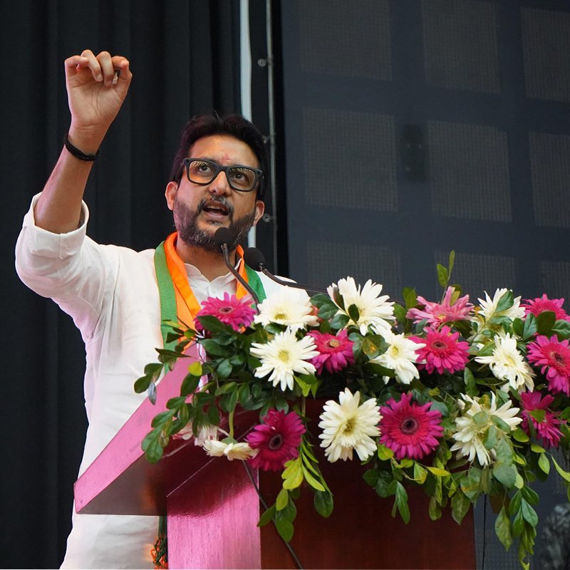 Rituraj Sinha at cultural stage address